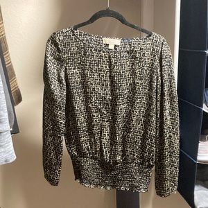 SPRING CLEANING Michael Kors Satin Blouse
